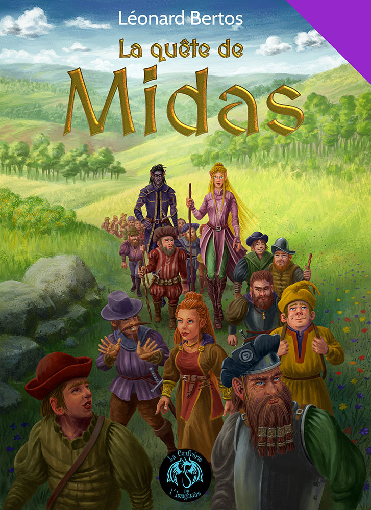 la quete de midas couverture