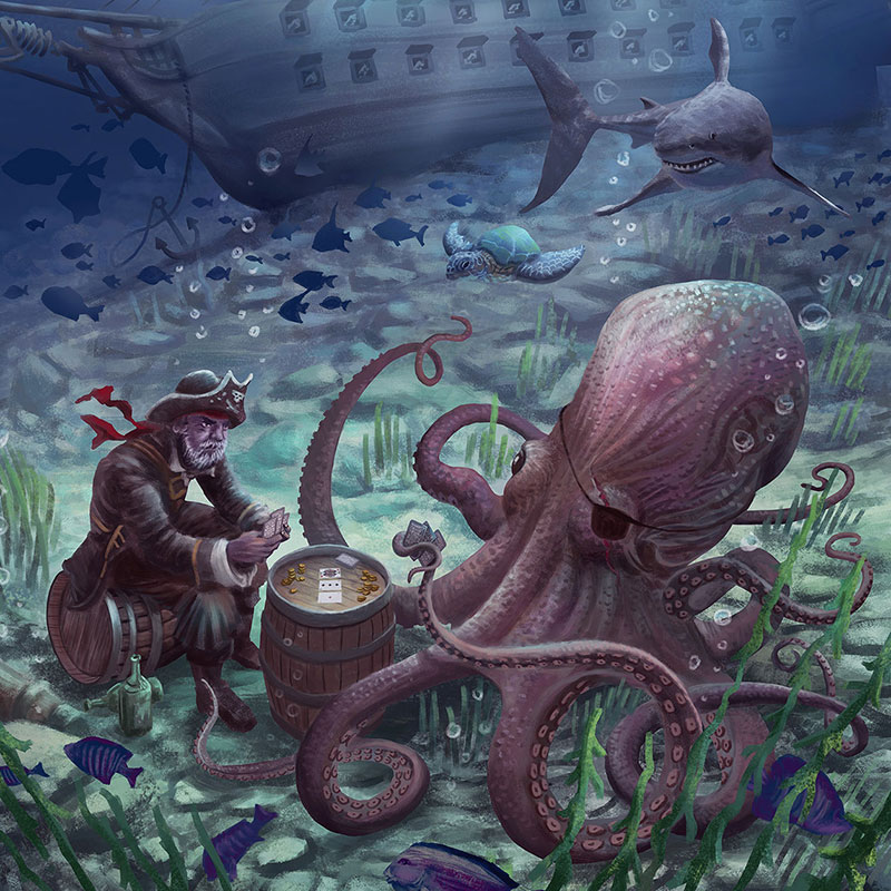 the dark sea
